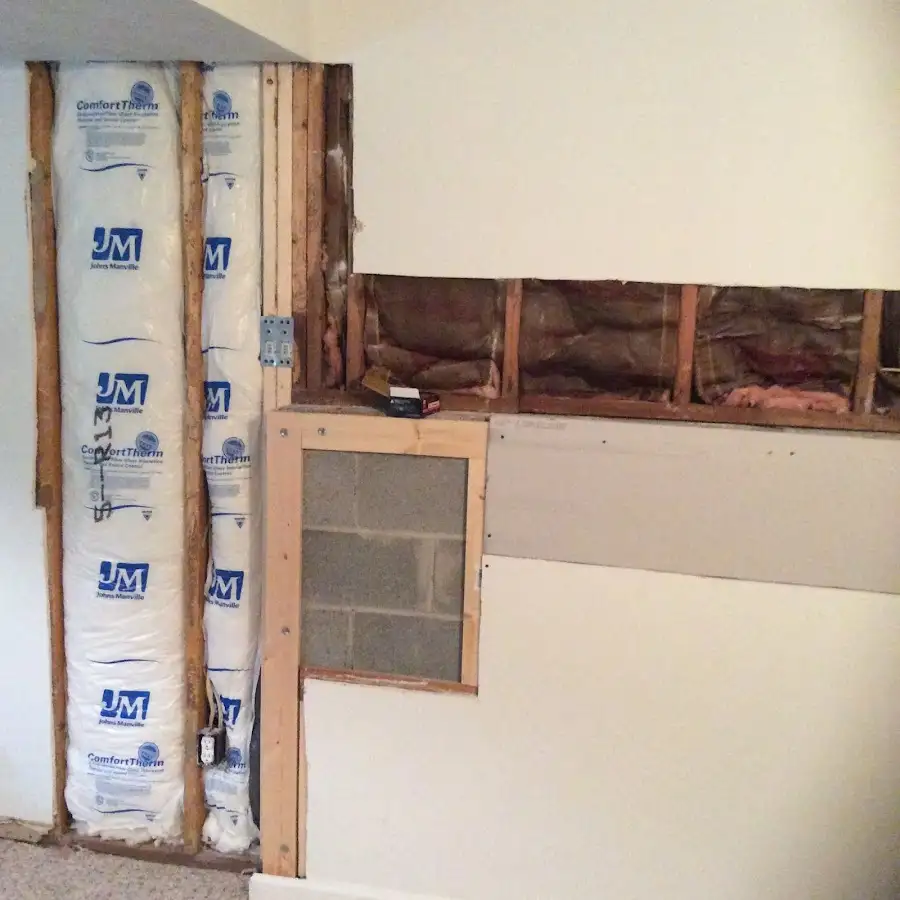 Wall insulation replacement during Structural Drying in Bermuda Dunes